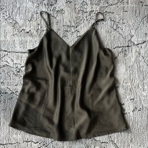 Calvin Klein Olive Green Camisole Top
